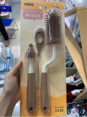 TOBE - Bộ cọ bình sữa Misso (Beige)