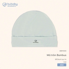 BU S10 - Mũ tròn Bambus - ABB192203 - Xanh bạc hà - 1-3M - SS25.T8A