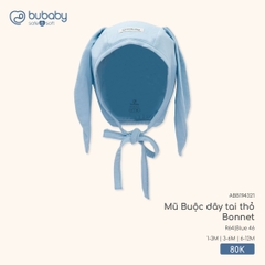 BU - Mũ Buộc dây tai thỏ Bonnet - ABB194321 - Blue 46 - 1-3M - SS26.T2A