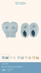 BU - Bộ bao chân, bao tay Bambus - ABB400006 - Blue - FS - SS25.T3B