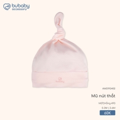 BU - Mũ nút thắt - AMD192402 - Hồng 493 - 0-3M - SS25.T9C