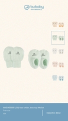 BU S10 - Bộ bao chân, bao tay Molist - AMD400000 - Mint 8442 - FS - SS25.T3A