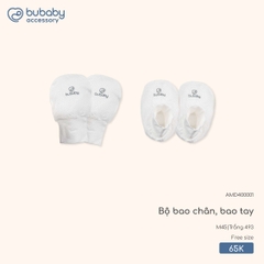 BU - Bộ bao chân, bao tay AMD400001 - Trắng 493 - SS25.T9C