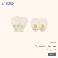 BU - Bộ bao chân, bao tay AMD400001 - Vàng kem 493 - SS25.T9C