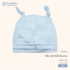 BU - Mũ nút thắt Bunny ASR190002 - Blue 407 - Mỏng - SS25.T8C