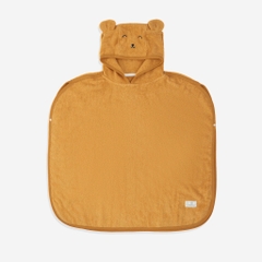 Khăn choàng tắm chui đầu Terry | Free size - Vàng Mustard