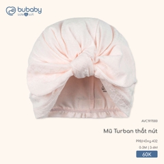 BU - Mũ Turban thắt nút - AVC197000 - Hồng 432 - 3-6M - SS26.T2A