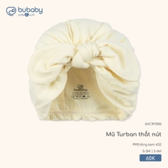 BU - Mũ Turban thắt nút - AVC197000 - Vàng kem 432 - 3-6M - SS26.T2A