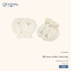 BU - Bộ bao chân, bao tay - AVC400000 - Vàng kem 432 - FS - SS25.T12C