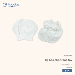 BU - Bộ bao chân, bao tay - AVC400000 - Trắng 432 - FS - SS25.T12C