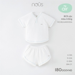 NOUS - BCD cộc màu trắng - |BCD cộc màu trắng - 12-18M - BCD cộc màu trắng - |BCD cộc màu trắng - 12-18M - YY