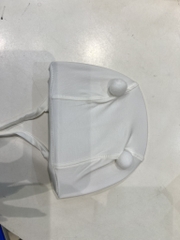 BU - Mũ Buộc dây Quả bông Bonnet Muda - Trắng - SS25.T1A