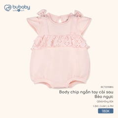 BU S30 - Body chip ngắn tay cài sau Bèo ngực - BCT2310BN - Hồng 824 - 1-3M - SS25.T11A
