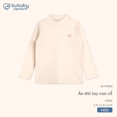 BU - Áo dài tay cao cổ - BCT310900 - Be - 3-4Y - SS25.T9B