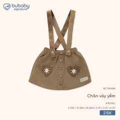 BU - Chân váy yếm BCT501600 - Nâu - Dày - SS25.T9B