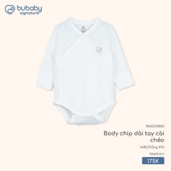 BU - Body chip dài tay cài chéo BMD210803 - Trắng 493 - SS25.T9C