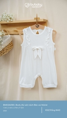 BU - Body đùi sát nách Bèo vai Molist - Trắng 8442 - SS25.T3A