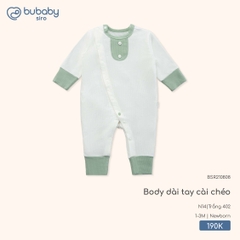 BU - Body dài tay cài chéo BSR210808 - Trắng 402 - SS25.T9C