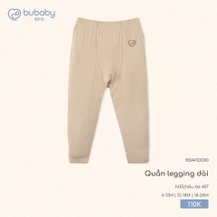 BU Z10 - Quần legging dài - BSR41DD00 - Nâu be 407 - 6-12M - SS25.T8A