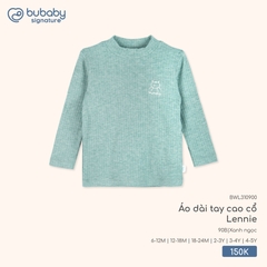 BU - Áo dài tay cao cổ Lennie BWL310900 - Xanh ngọc - Trung - SS25.T10B