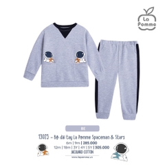 LP - Bộ dài tay La Pomme Spaceman & Stars - 6M Be - BF23