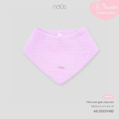 NOUS S20 - Yếm tam giác màu tím - FS - SS25.NP