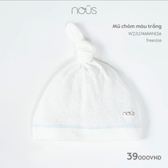 NOUS - Mũ chỏm màu trắng - 2024