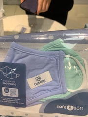 BU - Khẩu trang Bambus - ABB030000 - Blue + mint - FS - SS25.T7C