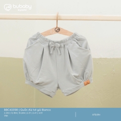 BU - Quần đùi bé gái Bamco - Ghi - SS25.T1A