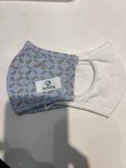 BU - Khẩu trang Bambus - ABB030000 - Trắng + Blue in Iconic 1 - FS - SS25.BP