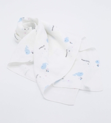 LP - K002 Set 2 Khăn đa năng sợi tre lụa (75x75) - Cá heo