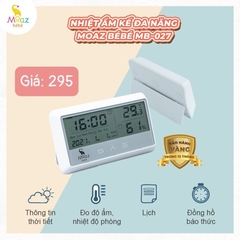 Moaz - Nhiệt ẩm kế đa năng MoazBeBe MB027