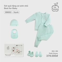 LP - Set quà tặng sơ sinh nhỏ Best for Baby - 3M Xanh