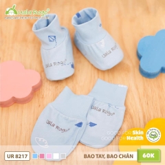 UR - Set Bao tay bao chân petit - xanh pettit - xanh pettit
