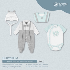 BU - Gift Set Body đai công tử + Body chip Full Moon - GSR6200FM - - Siro - GSR6200FM - SS24.T2A - 0/3M