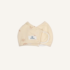 BU - Khẩu trang Bambus - ABB030000 - Kem in họa tiết kỷ vật + kem - FS - SS25.T7C