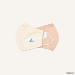 BU - Khẩu trang Bambus - ABB030000 - Kem + Hồng be - FS - SS25.T7C