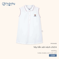 BUBaby - Váy liền sát nách chữ A - PPN546000 - Trắng - 3-4Y - SS26.T4A