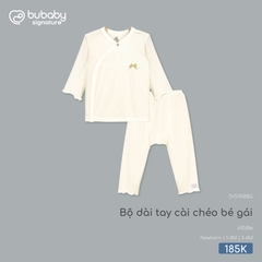 BU - Bộ dài tay cài chéo bé gái - SVS1108BG - Be - 3-6M - SS26.T4C