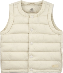 BU ĐÂY - Áo khoác phao gile Siêu nhẹ Packable - SWI393800 - be đậm - 12-18M - BD