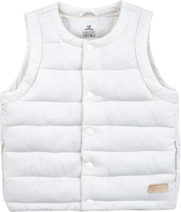BU ĐÂY - Áo khoác phao gile Siêu nhẹ Packable - SWI393800 - Trắng kem - 4-5Y - BD