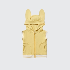 LP - Áo Gile La Pomme bo gấu tai dài - 3Y Vàng