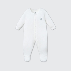LP:-:Body:dài:tay:La:Pomme:mềm:mịn:(liền:tất):-:Trắng:-:Newborn:-:SS26.GM