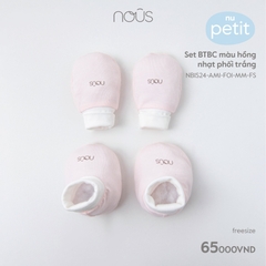 NOUS - Set BTBC màu hồng nhạt phối trắng - |ồng nhạt phối trắng - FS - Set BTBC màu hồng nhạt phối trắng - |ồng nhạt phối trắng - FS - YY
