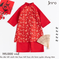 TET - Áo dài tết - Đỏ