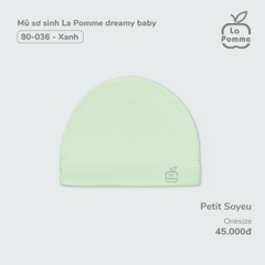 LP - Mũ sơ sinh La Pomme Dreamy Baby - Xanh - SS24.T2A
