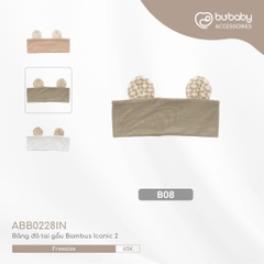 BU - Băng đô tai gấu Bambus Iconic 2 - B08|Nâu sữa - ABB0228IN - Free size - SS24.T5A