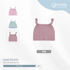 BU - Mũ nút thắt Bunny - Modal - 91B|Hồng đất - FS - AMD192403 ZT1