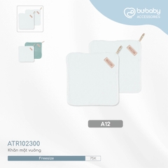 BU - Khăn mặt vuông - A12|Trắng - Free size - - ATR102300 - SS24.T4B