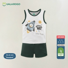 UR - Bộ sát nách Bamboo 2143 - Xanh Rêu - 1Y - SS24.T6A